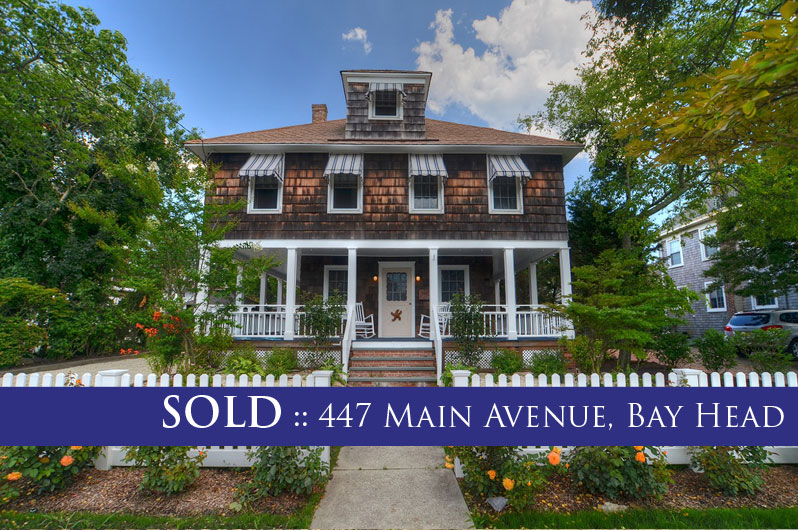 Listed & Sold by Suzie & Ed 447 Main Avenue, Bay Head Bay Head Real