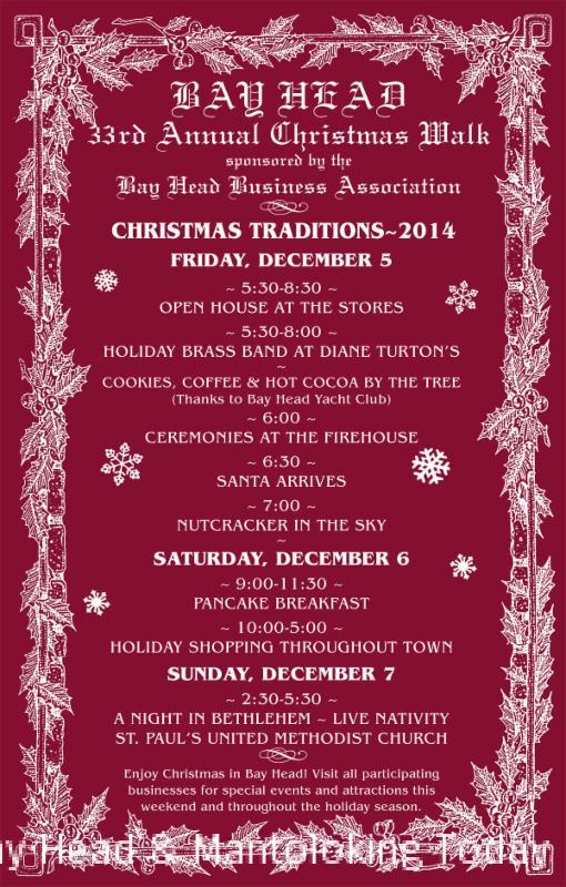 33rd Annual Bay Head Christmas Walk Suzie & Ed, Diane Turton, Realtors