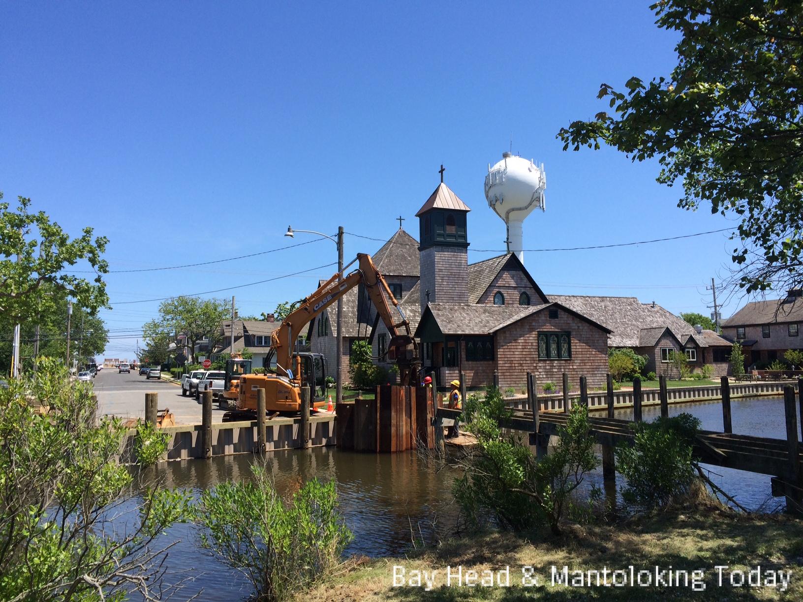 Rebuilding the Howe Street Bridge in Bay Head Suzie & Ed, Diane
