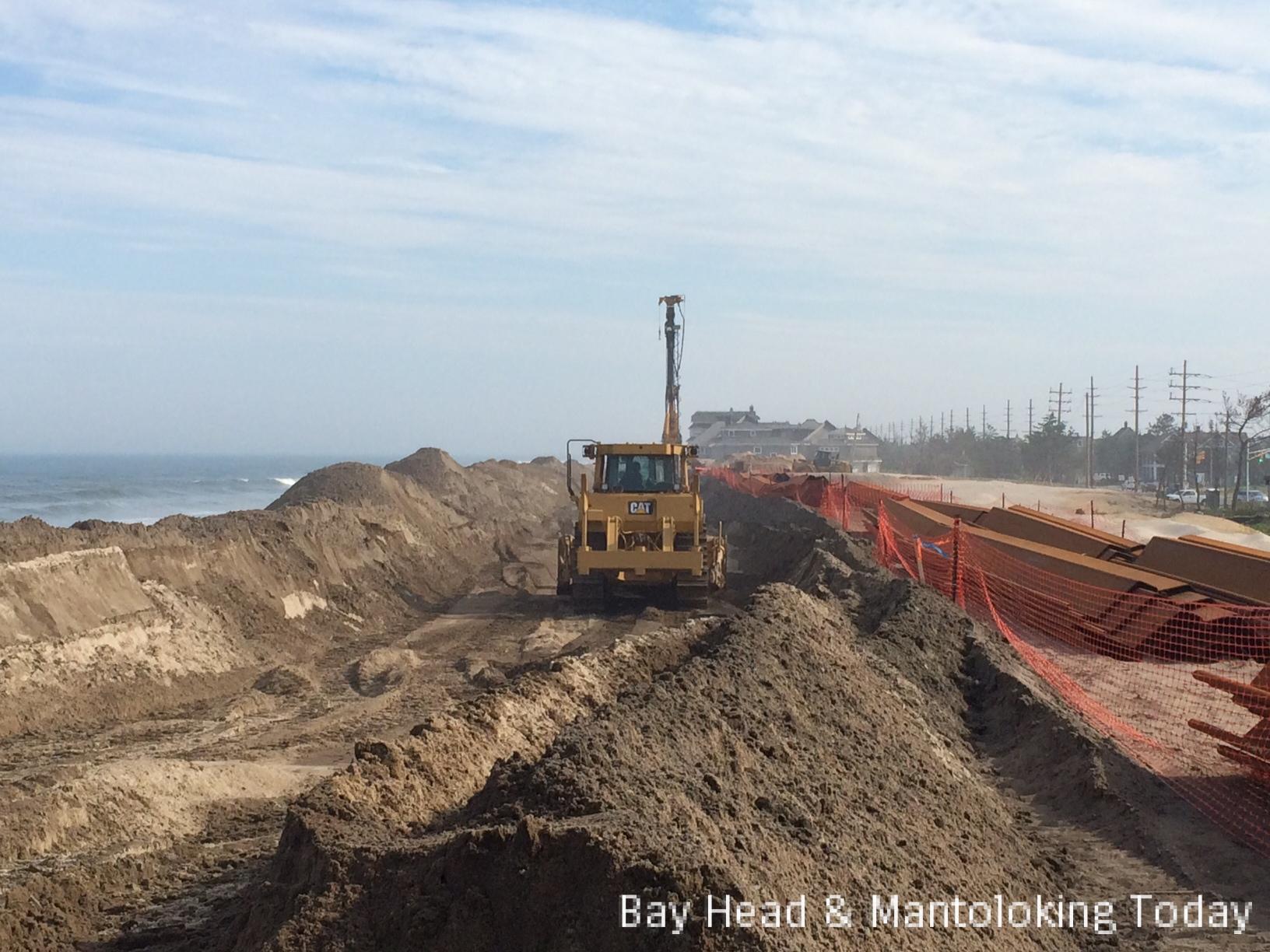 VIDEO Regrading of the Dunes at Herbert Street in Preparation For the
